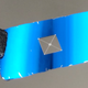 Un resonador mecánico de membrana que actuó como masa de prueba para un acelerómetro de fotón oscuro propuesto.